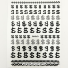 NAIL STICKER MONEY #60